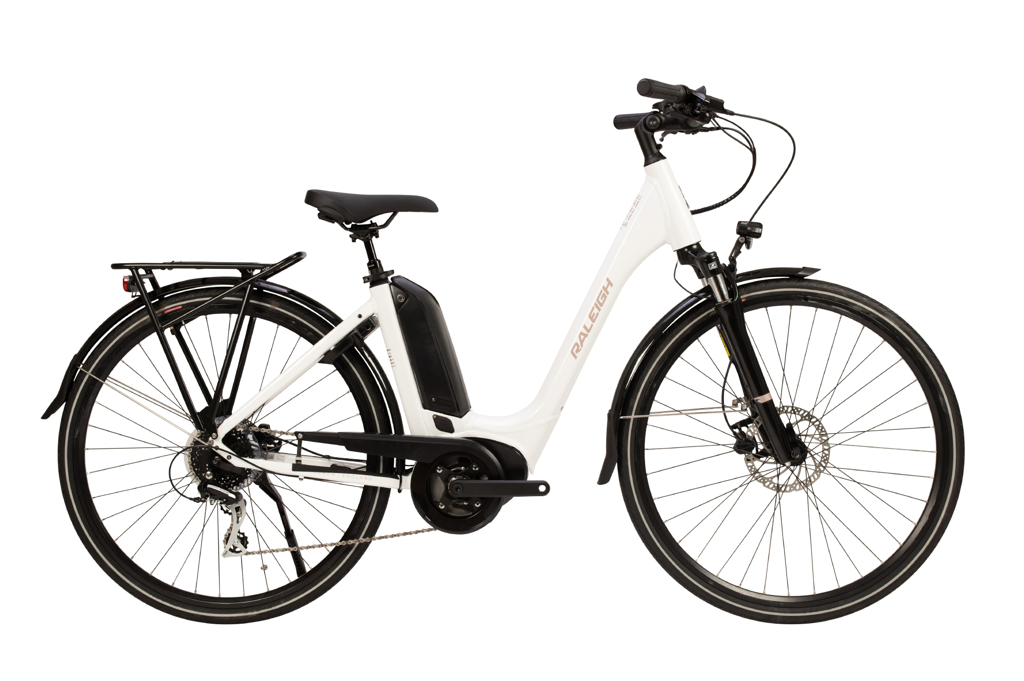 Raleigh Motus Tour Lowstep frame white